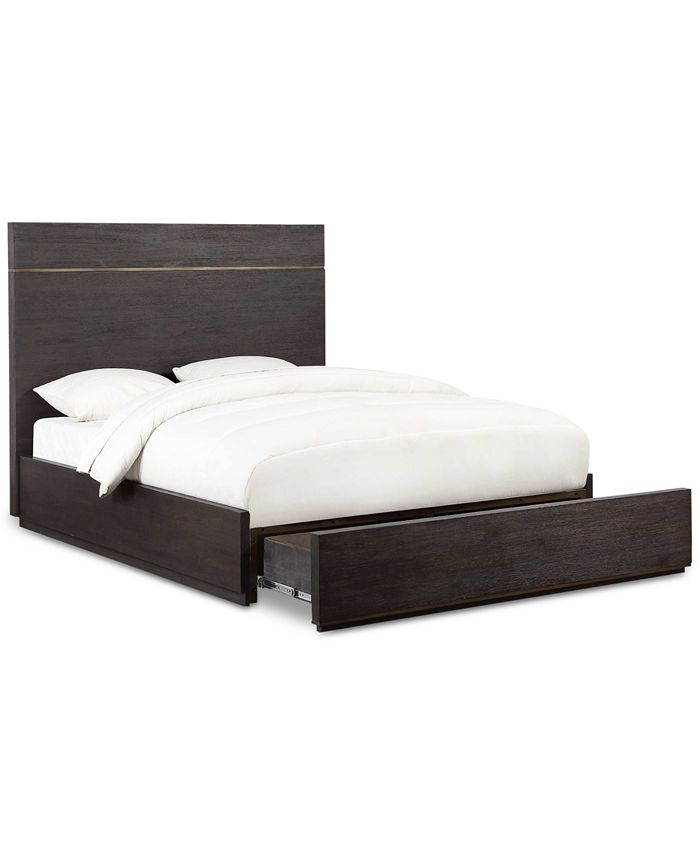 Furniture Cambridge Storage California, California King Bed Frame With Headboard And Storage Unit
