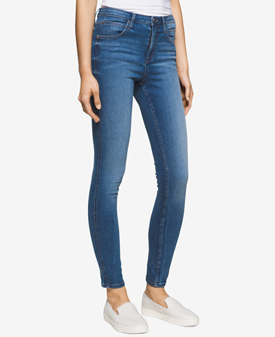 jeans calvin klein sculpted stretch skinny macy