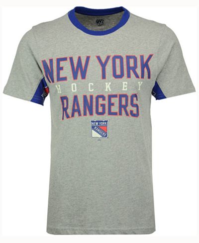 G-III Sports Men's New York Rangers Hands High Cut Back T-Shirt
