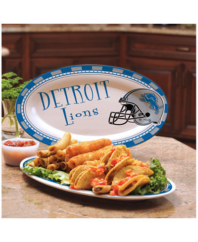 Memory Company Detroit Lions Ceramic Platter