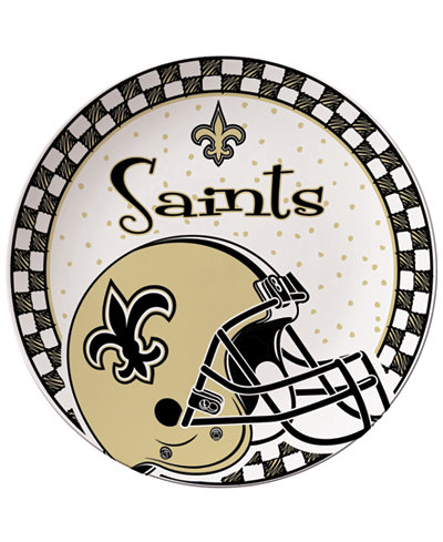 Memory Company New Orleans Saints Gameday Ceramic Plate