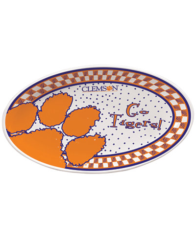 Memory Company Clemson Tigers Oval Platter