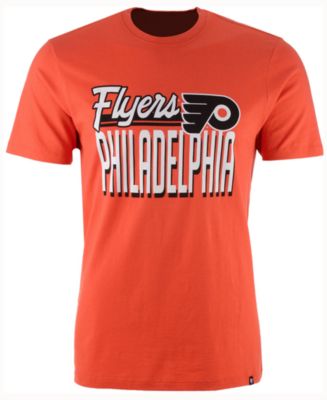 '47 Brand Men's Philadelphia Flyers Script Splitter T-Shirt - Macy's