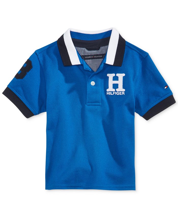 Tommy Hilfiger Baby Boys H Cotton Polo Shirt - Macy's