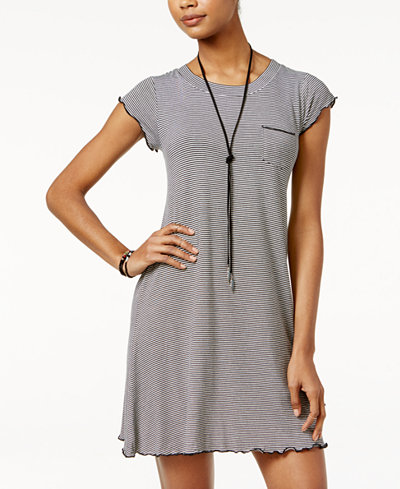 American Rag Striped T Shirt Dress Only at Macy s American Rag Striped T Shirt Dress Only at Macy s