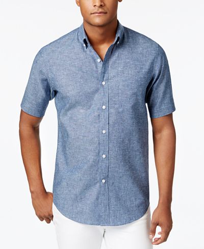 club chambray tall shirt