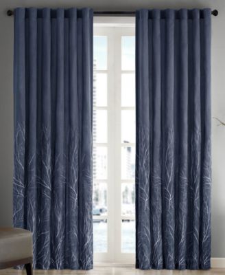 Madison Park - Andora 50" x 84" Embroidered Curtain Panel