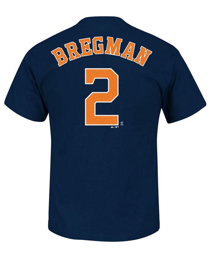 Houston Astros Alex Bregman Gold Program Authentic Jersey