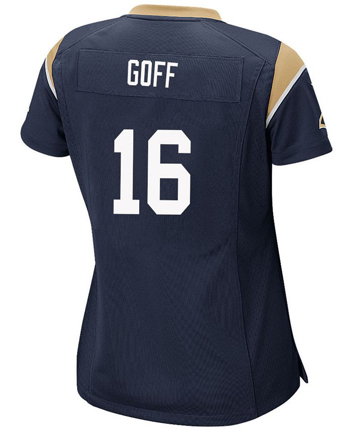 Nike Women's Jared Goff Los Angeles Rams Game Jersey - Macy's