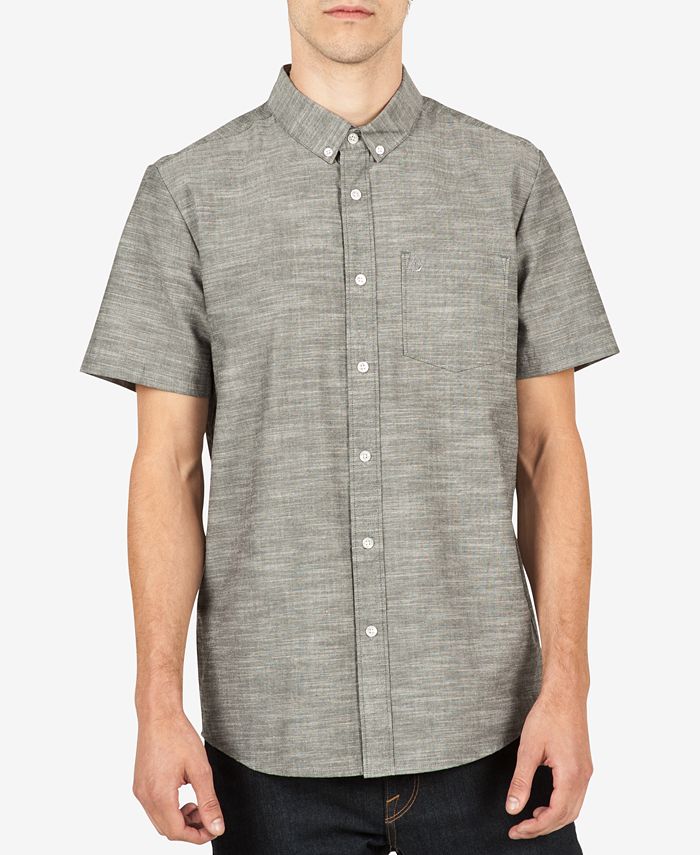 Volcom Men's Everett Oxford Cotton Shirt - Macy's