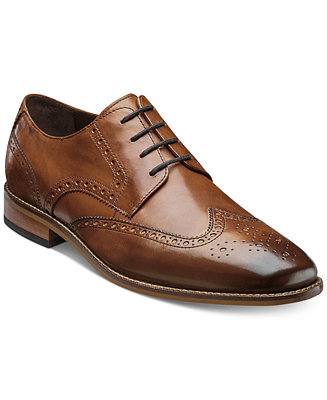 Florsheim Men&#39;s Marino Wingtip Oxfords, Created for Macy&#39;s & Reviews - All Men&#39;s Shoes - Men ...