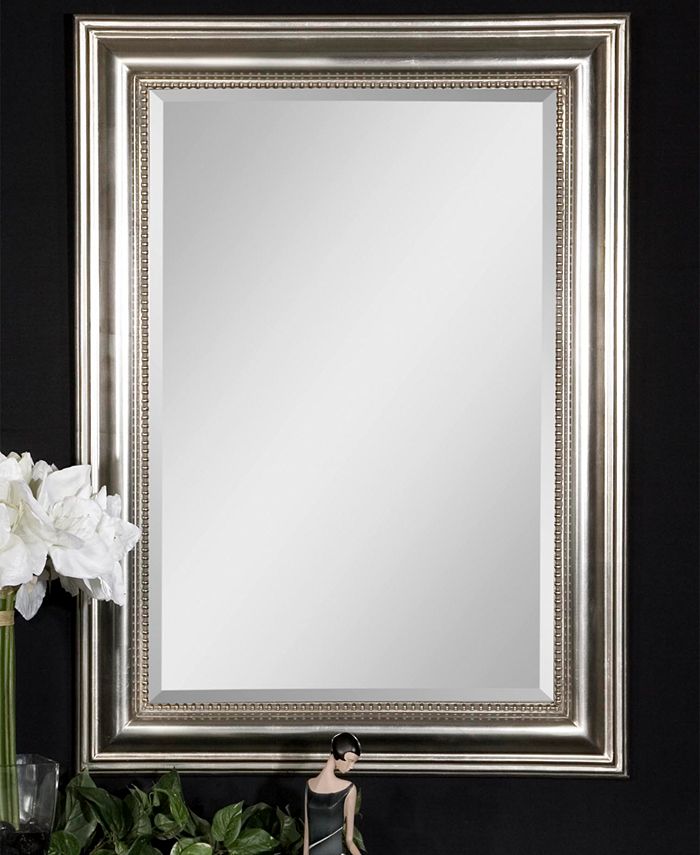 Uttermost - Stuart Silver Beaded Mirror