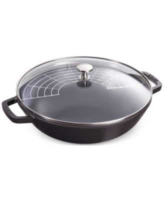 Enameled Cast Iron 4.5-Qt. Perfect Pan with Lid 