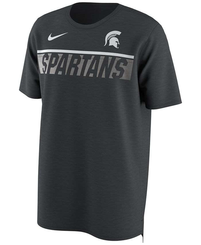 Nike Men's Michigan State Spartans Momentum T-Shirt - Macy's