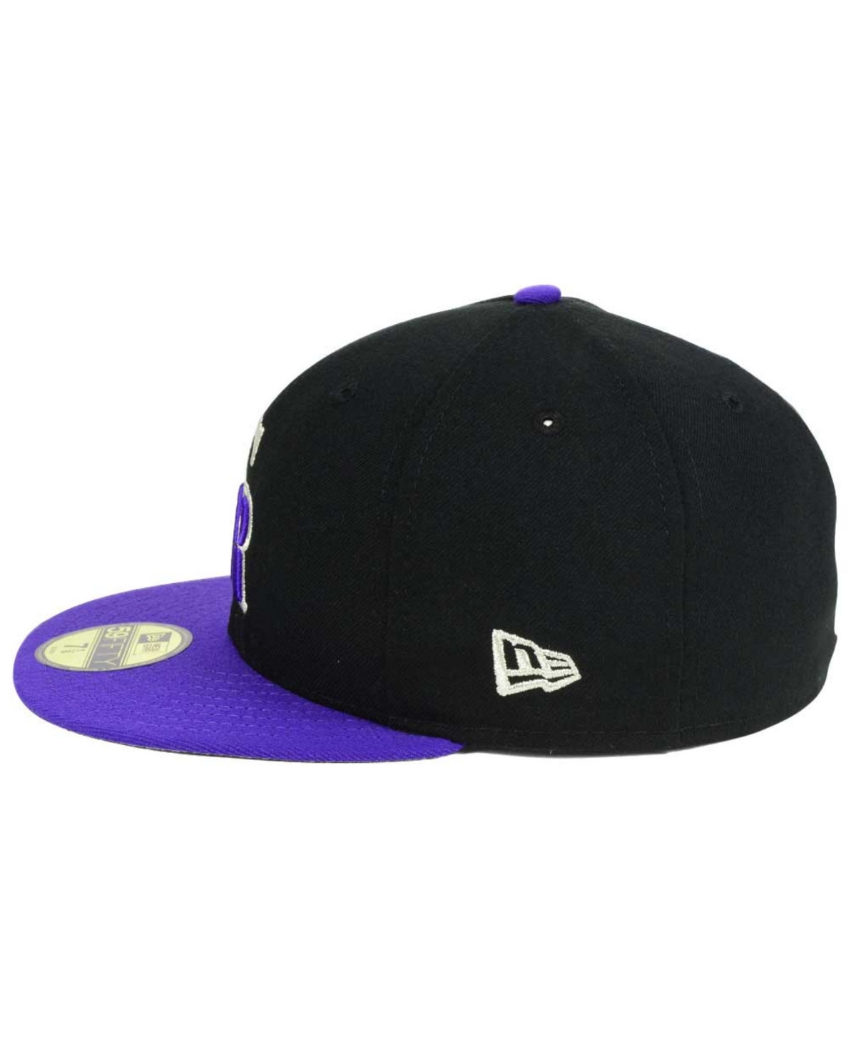 New Era Men's Black, Purple Colorado Rockies 2021 Mlb All-star Game Authentic Collection On-field 59fifty Fi In Black,purple