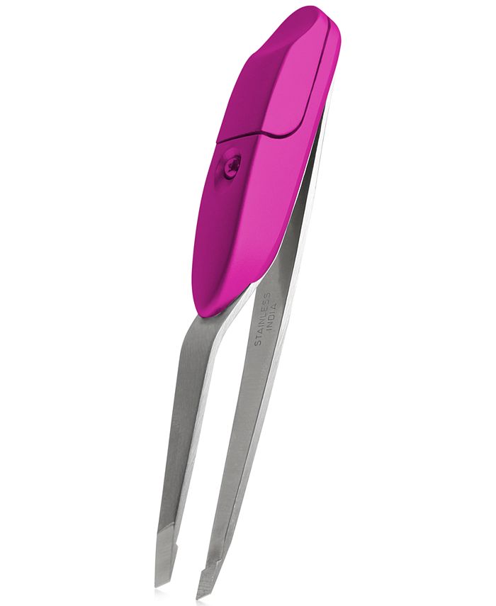 Tweezerman Expertweeze Lighted Slant Tweezer Macy's