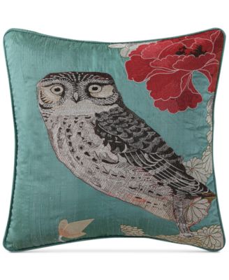 Tracy Porter - Emmeline Embroidered Faux-Silk 18" Square Decorative Pillow