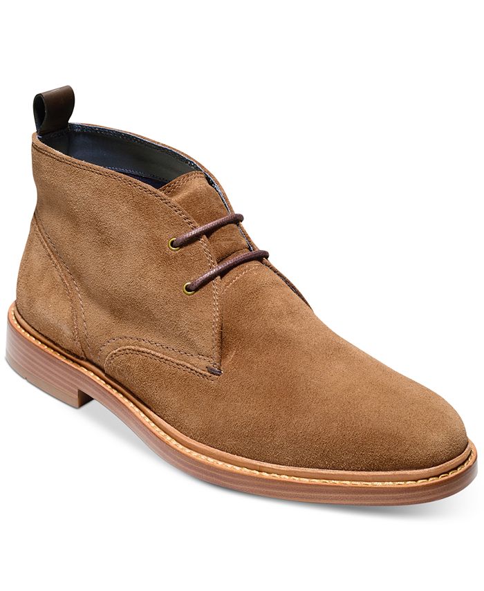 Cole haan suede chukka boots on sale