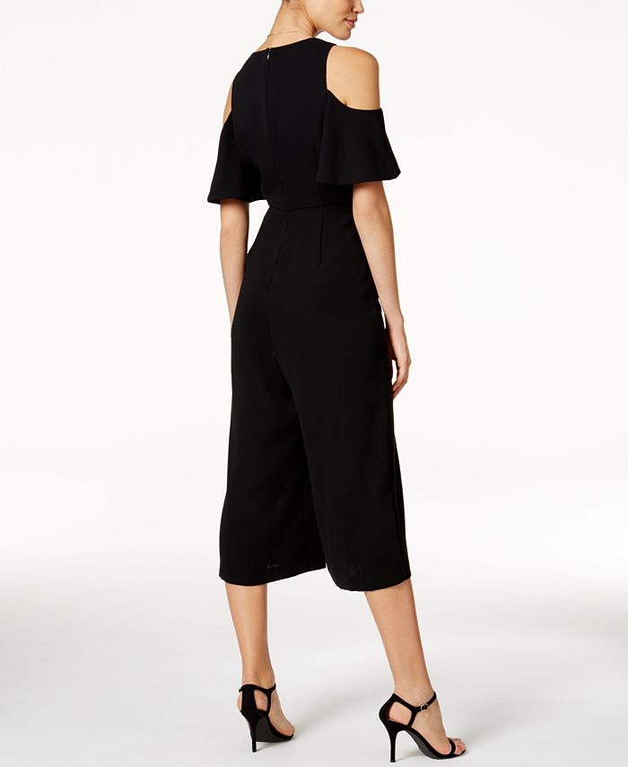 Alfani Petite ColdShoulder WideLeg Jumpsuit, Created for Macy's Macy's