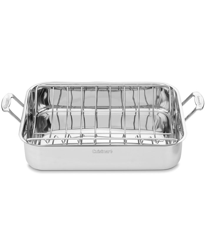 Cuisinart - Chef's Classic Stainless Steel Roaster, 16"