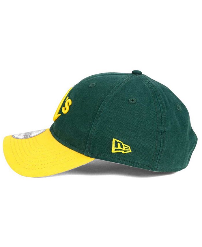 Casquette New Era 9Twenty Oakland Athletics - Réplique Classique, Taille Unique Ajustable, Verte