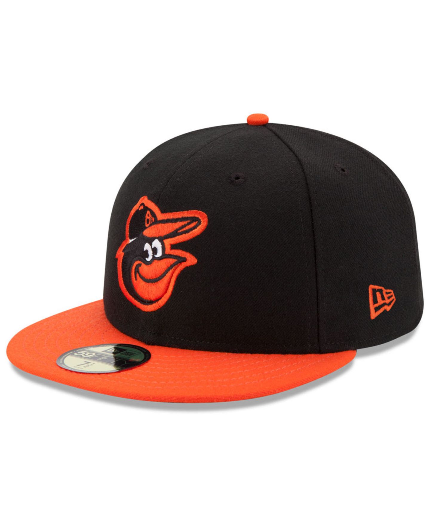 Бейсболка New Era Baltimore Orioles 59FIFTY Authentic Collection — фото 1