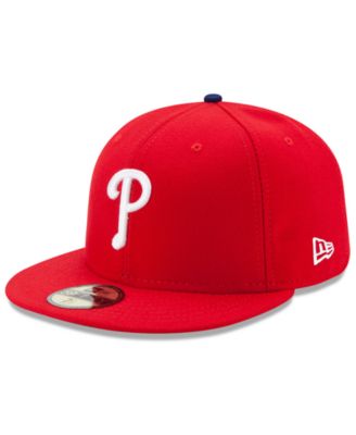 black and red phillies hat