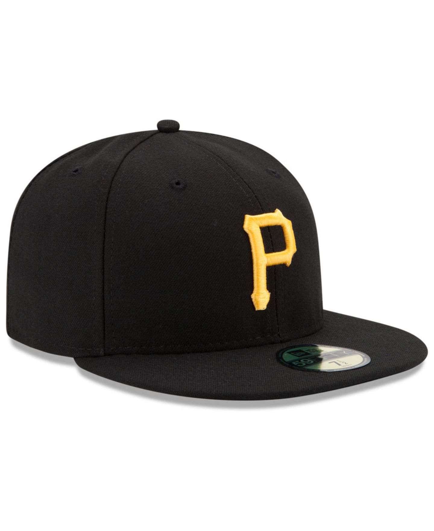 Мужская кепка New Era Pittsburgh Pirates Authentic Collection 59FIFTY Fitted — фото 3