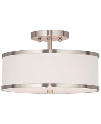 Livex - Park Ridge Metal 13'' Semi Flush Ceiling Light