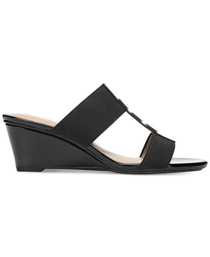 Naturalizer Hayden Embellished Wedge Sandals & Reviews - Sandals - Shoes - Macy's