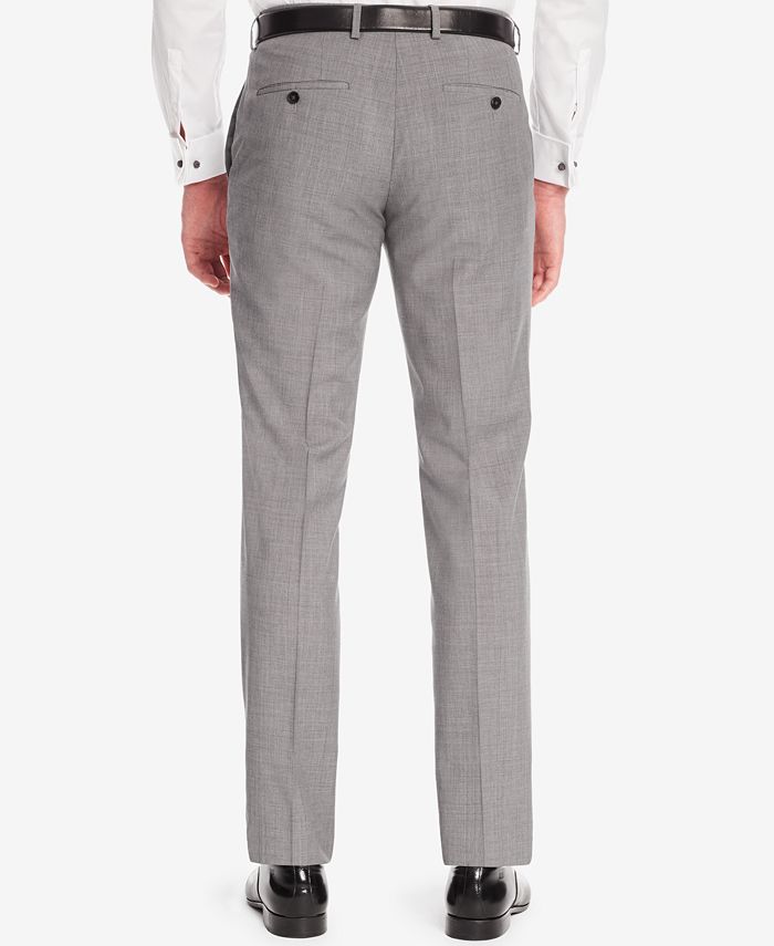 Hugo Boss BOSS Men's Slim-Fit Wool Dress Pants - Macy's