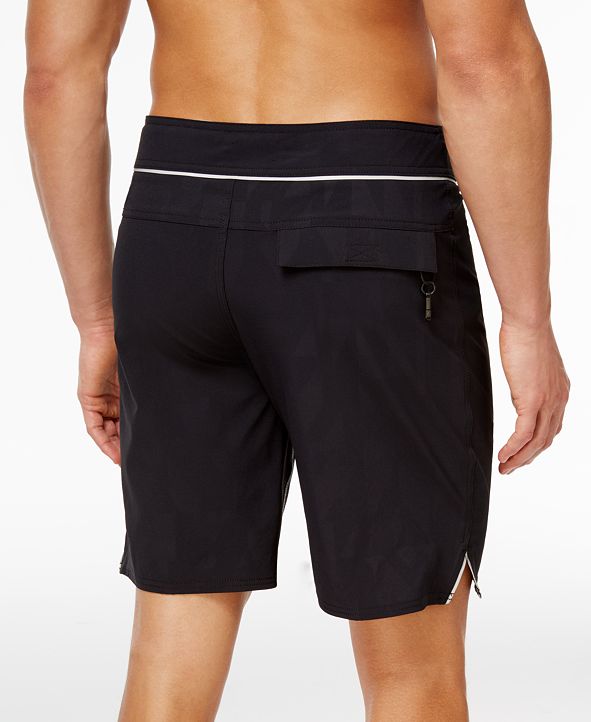 Speedo Men's Packable Geometric Board Shorts & Reviews - Swimwear - Men ...