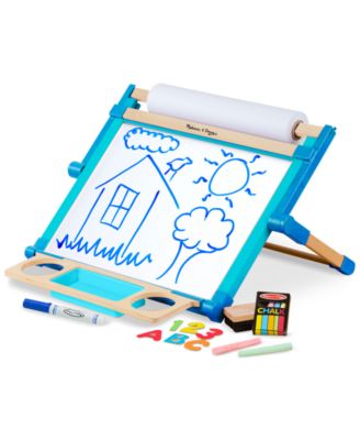 Melissa & Doug Double-Sided Magnetic Tabletop Easel