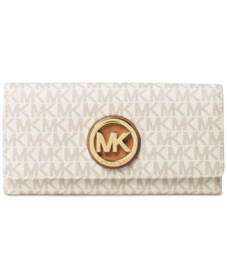 Michael Kors Signature Fulton Wallet - Macy's