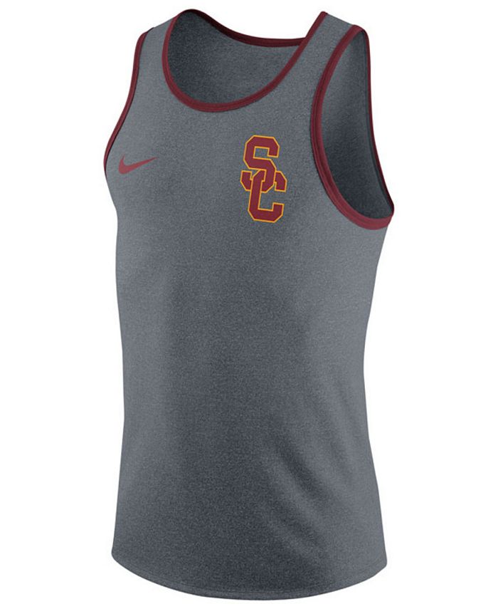 Nike Men's USC Trojans Marled Tank & Reviews - Sports Fan Shop By Lids ...