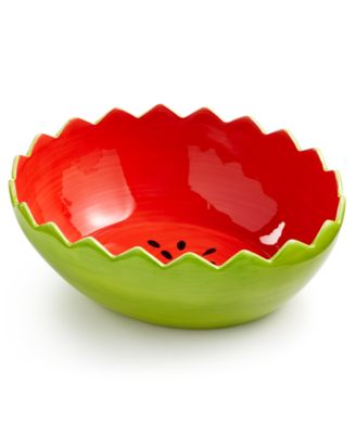Martha Stewart Collection - Ceramic Watermelon Bowl