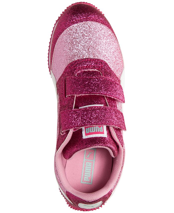 Puma Little Girls' Steeple Glitz Glam Casual Sneakers from Finish Line ...