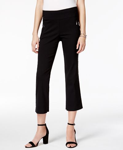 INC International Concepts Curvy-Fit Cropped Pants, Only at Macy's