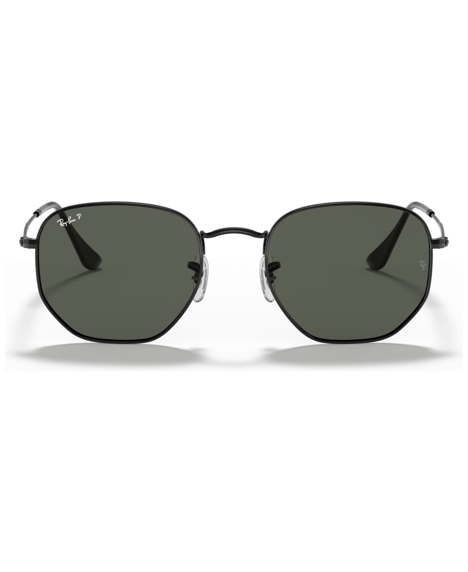 Unisex Geometric Polarized Metal Sunglasses, RB3548N
