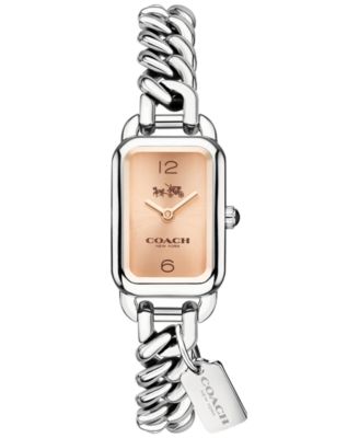 COACH Women s Ludlow Stainless Steel Bracelet Watch 17x24mm 14502720 Macy s