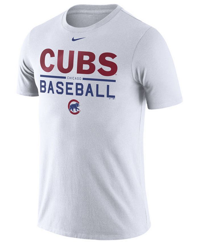 Nike Men's Chicago Cubs Practice T-Shirt - Macy's