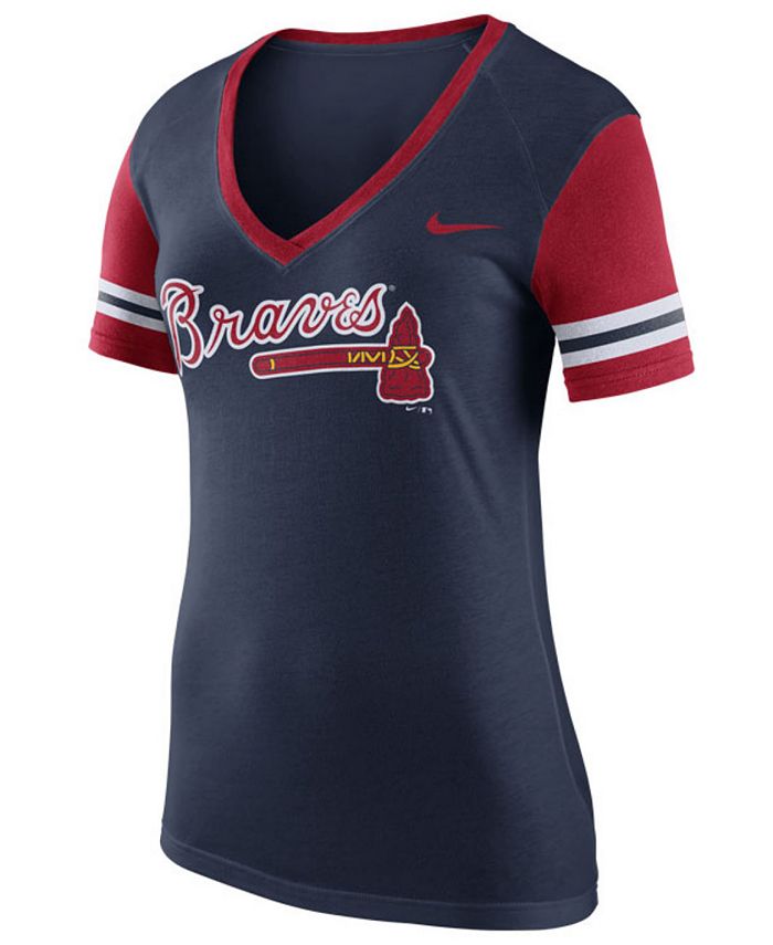 Nike Women's Atlanta Braves Fan Top - Macy's