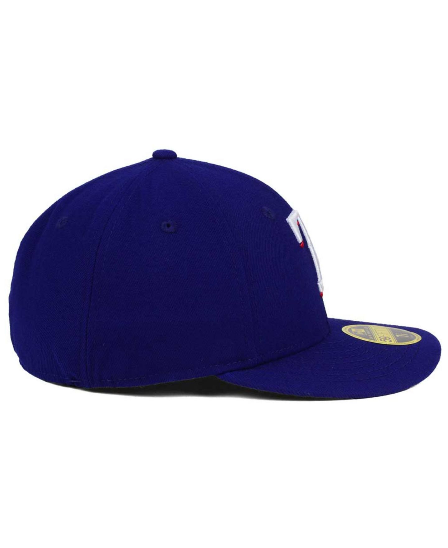 Мужская кепка New Era Texas Rangers Low Profile AC Performance 59FIFTY — фото 6