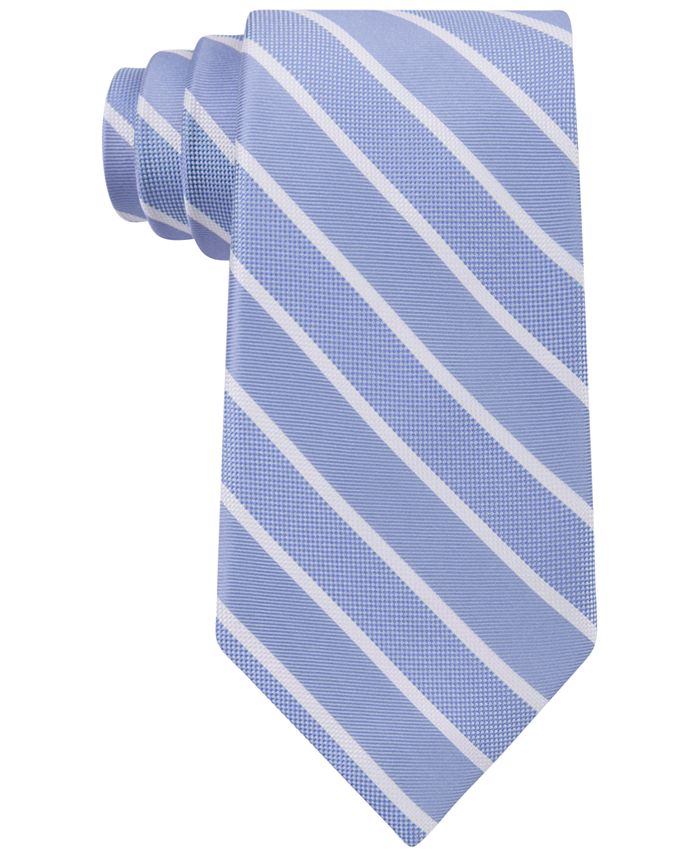 Club Room Men's Perfect Stripe Tie, Created for Macy's - Macy's