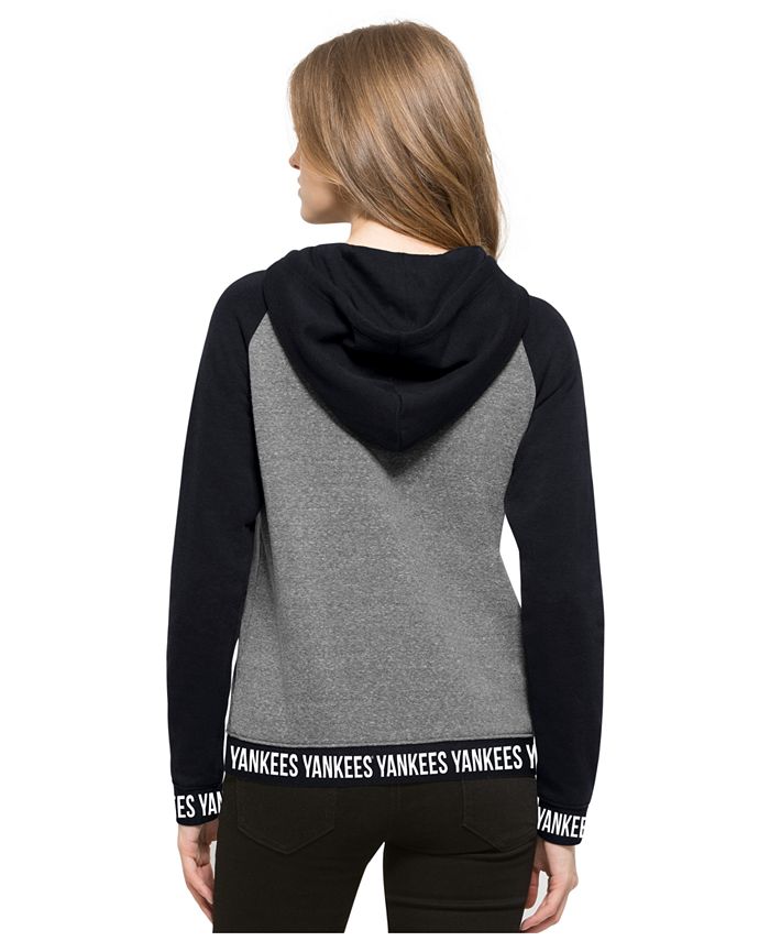 47 Brand Women's New York Yankees Revolve Hooded Sweatshirt - Macy's