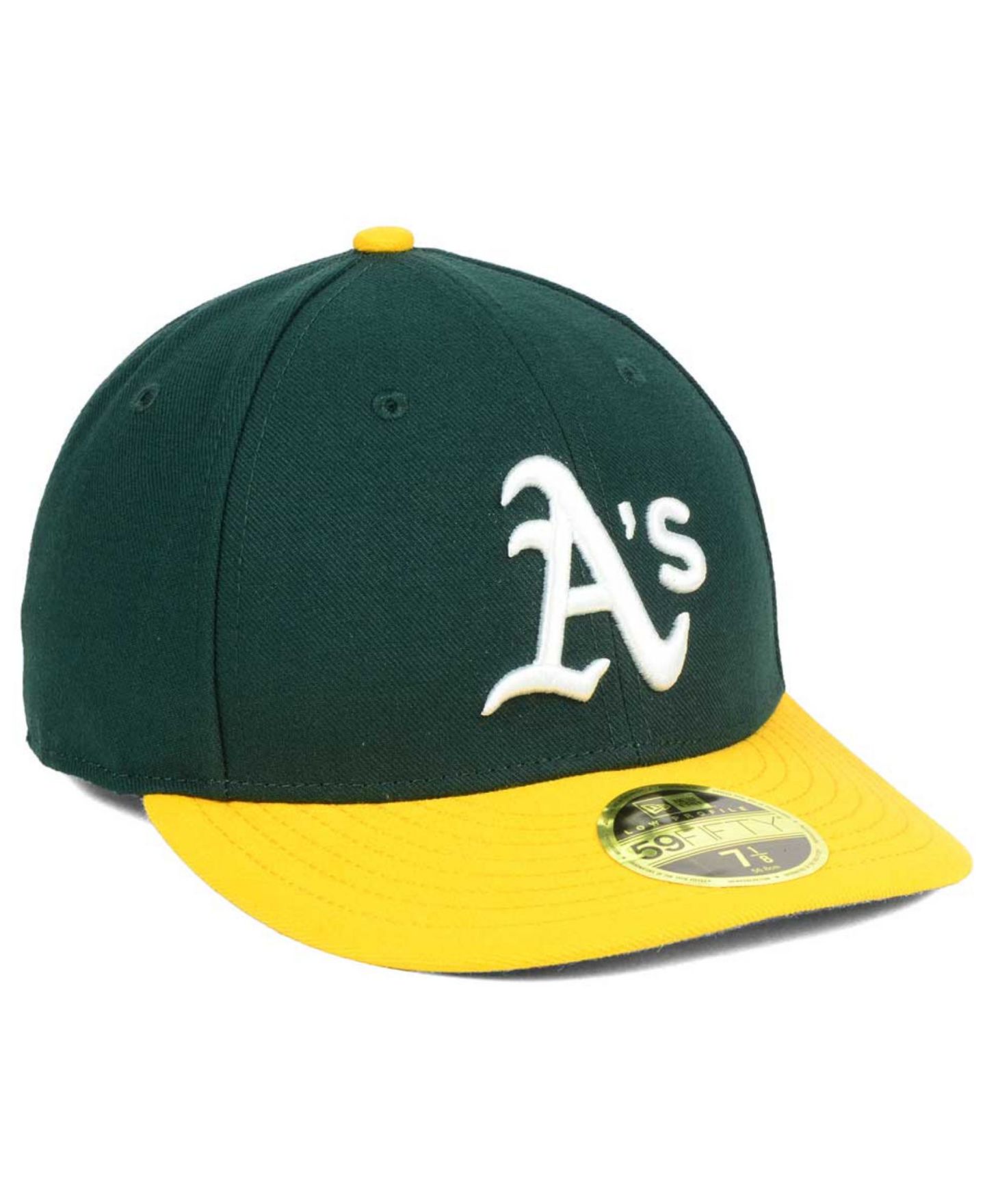 Мужская кепка New Era Oakland Athletics Low Profile AC Performance 59FIFTY — фото 3