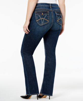 Kloth Plus Size Natalie Bootcut Jeans 