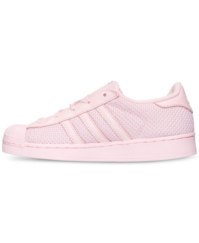 adidas Little Girls' Superstar Sneakers from Finish Line Macy's