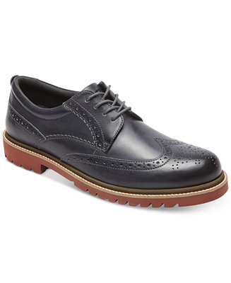 rockport wingtip oxfords macy