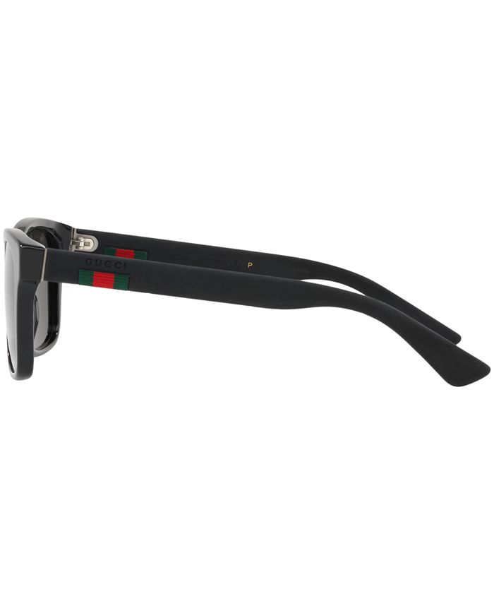Gucci Polarized Sunglasses, GG0008S Macy's
